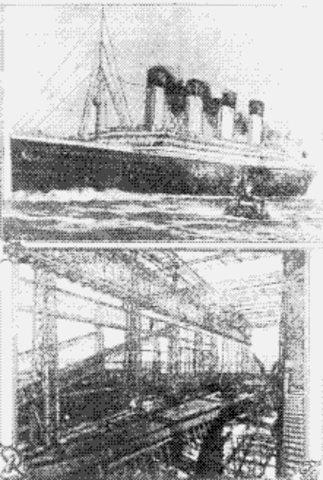 The Construction Of The Titanic Began
