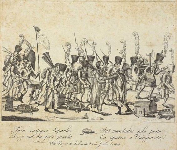 Exército inglês chega a Lisboa