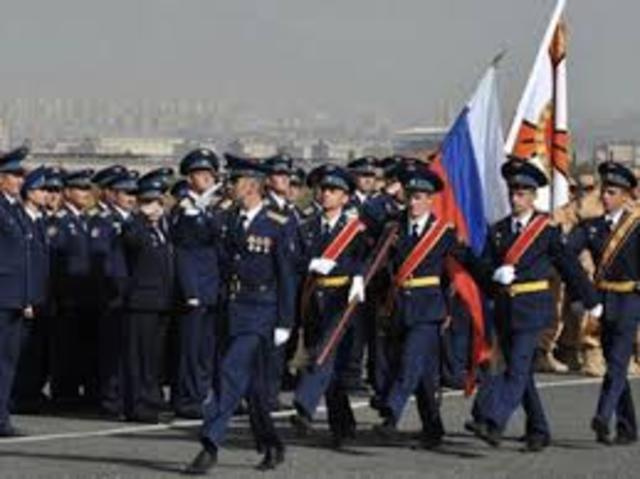 Soviet troops break up demonstrations