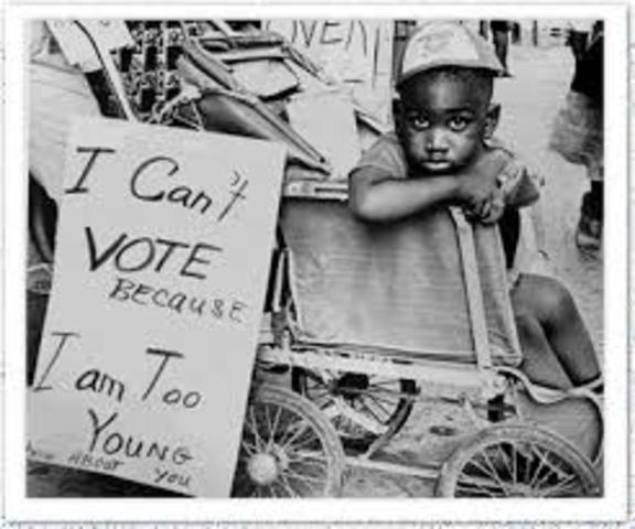 Voting age is changed