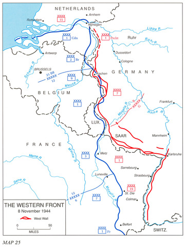 Allied Offensive in the Saar Valley