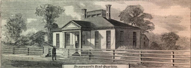 in the feild near Corinth, Mississippi