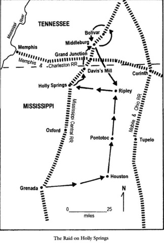 Camp near LaGrange, Tennessee