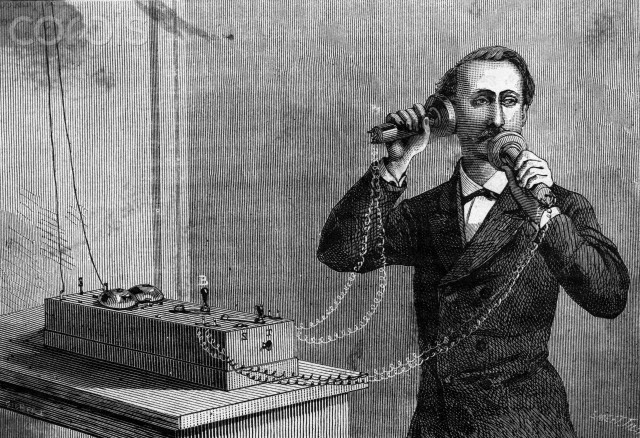 The telephone is invented!