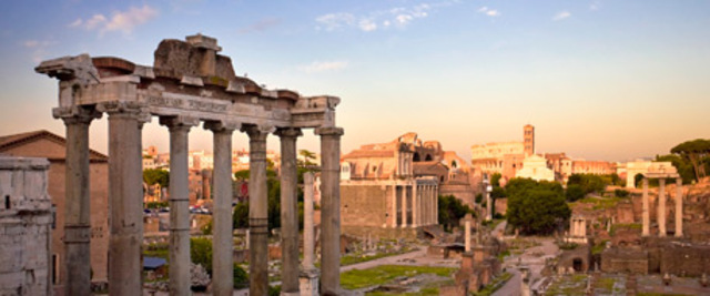 Romulus and Remus finds Rome