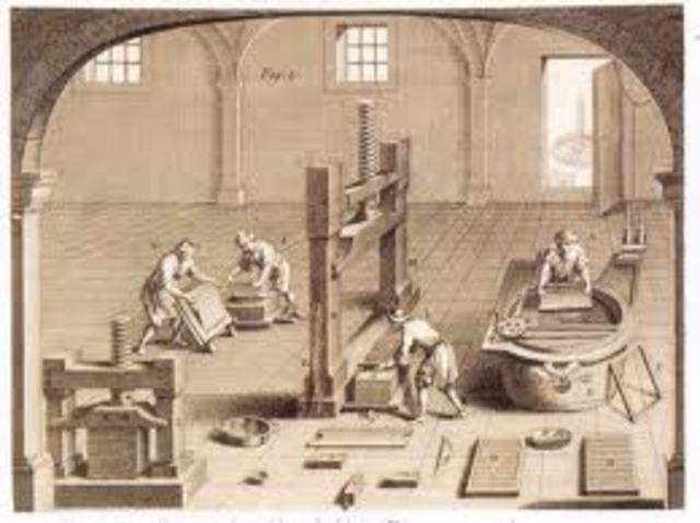 Surgimiento del papel.