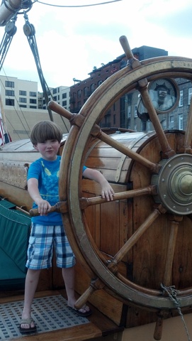 Got to See Real Pirate Ships