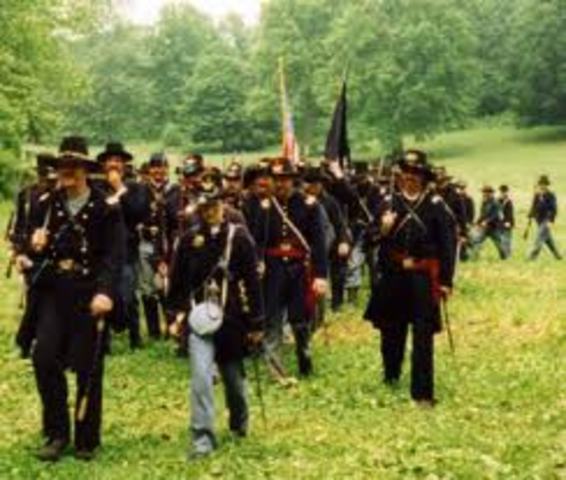 Marching and Sleeping