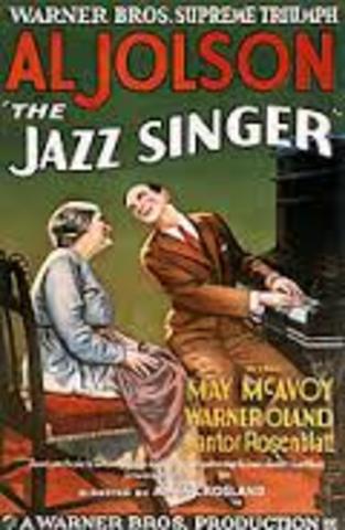 First sound on film motion picture.it was called The Jazz Singer.