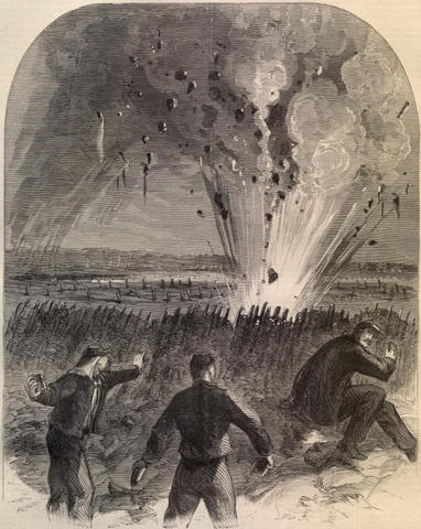 Camp near Savannah, Georgia