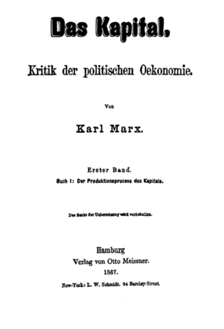 Marx publishes Das Kapital