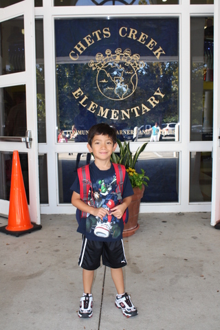 I started Kindergarten!