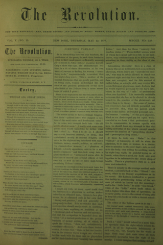 The Revolution Newspaper