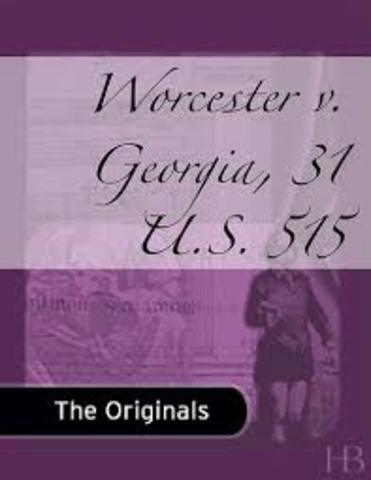 Worcester v. Georgia