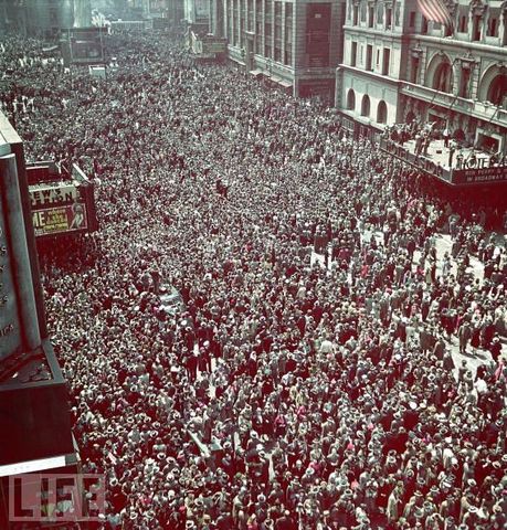 The end of the war in Europe