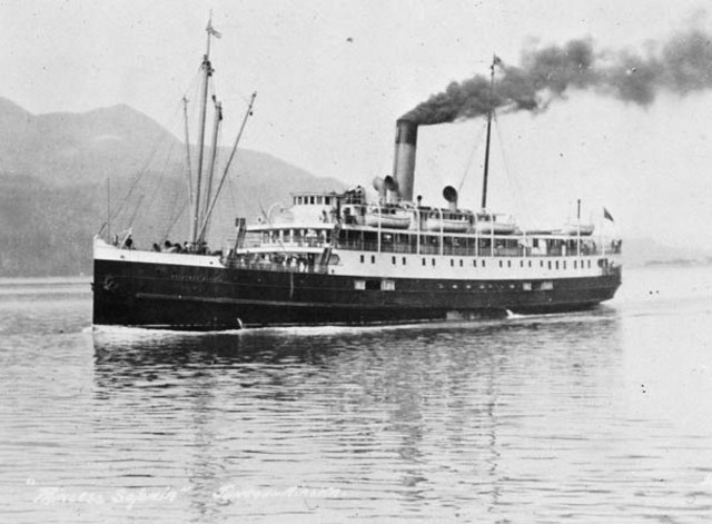 First Steamship Across the Atlantic