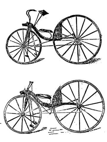 Kirkpatrick Macmillan invents the bicycle