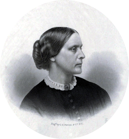 Susan B. Anthony is arrested