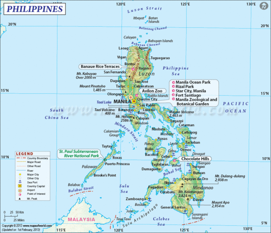 US gains control of Philippines