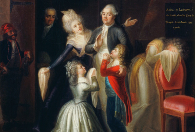 Louis XVI attempts to flee France with his family