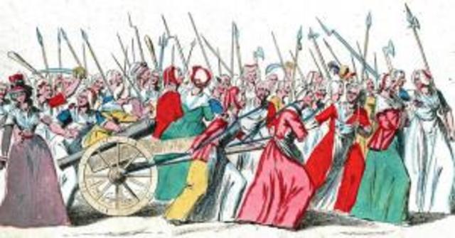 Women March to Versailles