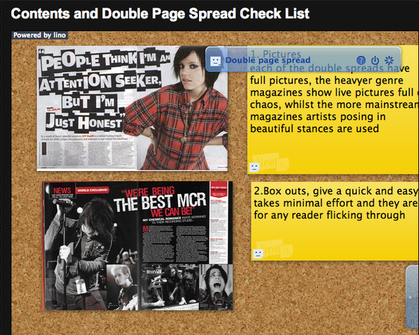 Contents And Double Page