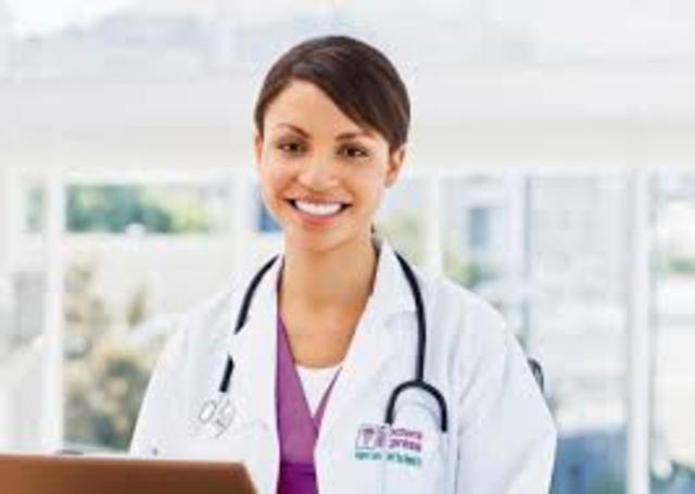 Elizibeth Blackwell is the first female doctor