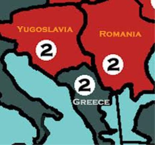Germans attack Greece and Yugoslavia