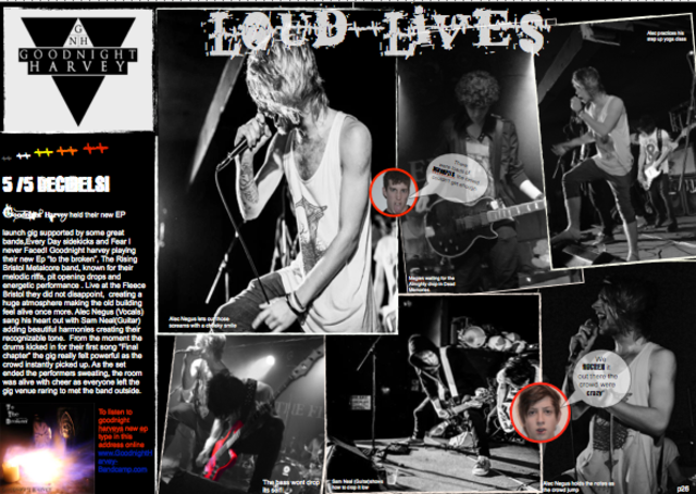 Finished Double Page Spread