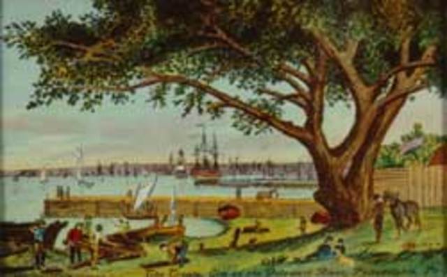 King Charles II Gives William Penn Land