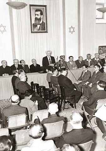 "דוד בן גוריון תמך יחד עם חיים ויצמן ומשה שרת בהמלצת של "ועדת הפיל