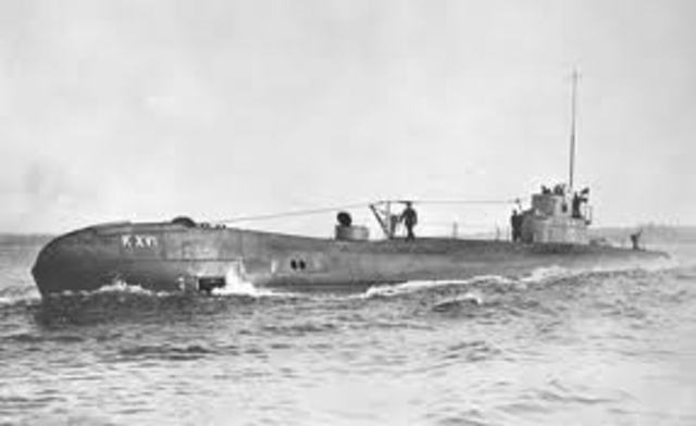 0342 ; Submarine Sighted.