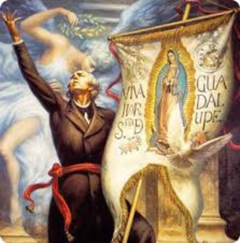 Mexico declares it's independence