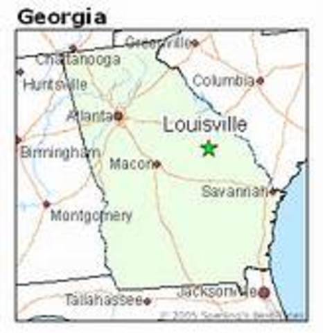 Capital moves to Augusta to Louisville