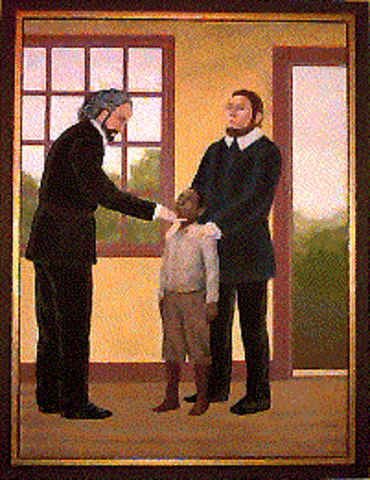 Oliver le Jeunne sold into slavery.