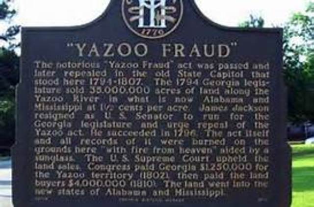 Yazoo Land Fraud