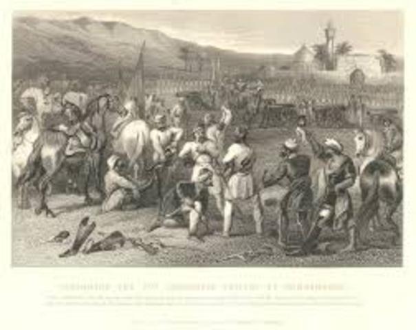 Sepoy Mutiny in India