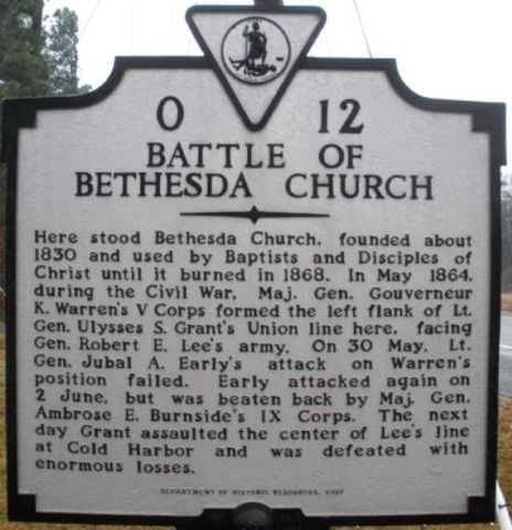 Battle of Bethesda Church