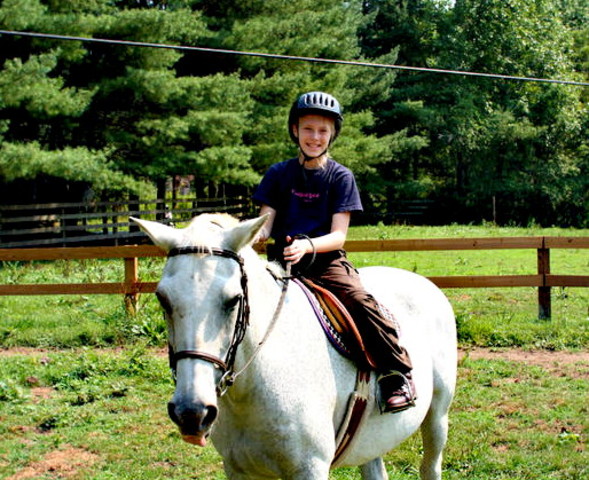 learned how to ride horses