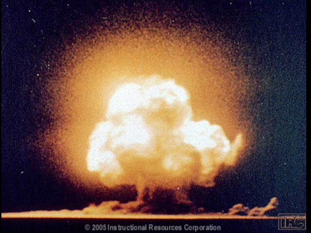 Dropping of atomic bomb on Nagasaki