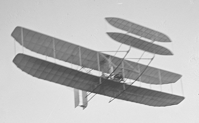 Wright Brothers first powered flight.
