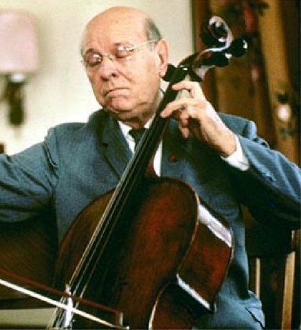 S'inagura el primer monument fet en terra catalana Pau Casals