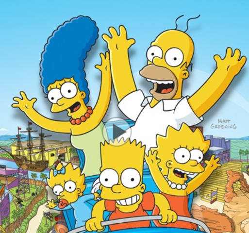 simpsons ride