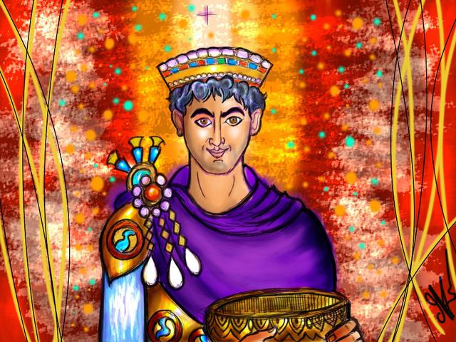 Ο ΙΟΥΣΤΙΝΙΑΝΟΣ ΣΤΕΦΕΤΑΙ ΑΥΤΟΚΡΑΤΟΡΑΣ