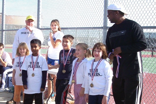I won second place in a Tennis tournament.