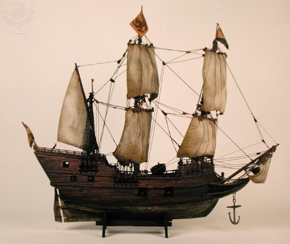 Henry Hudson's Half Moon sails into New York