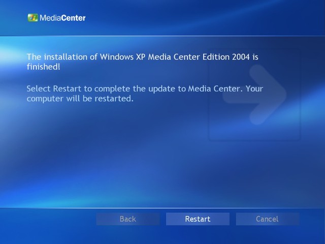 Windows XP Media Center Edition 2004