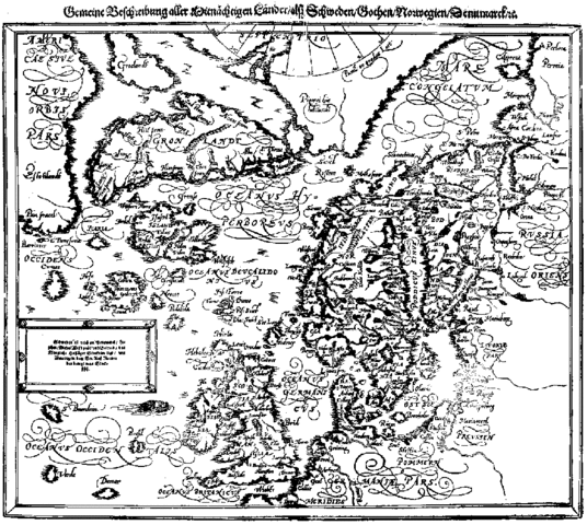 S. Munster's Cosmographia (1588)