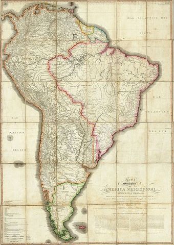 Map of South America (1790)