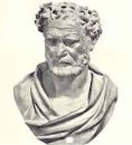 Democritus (400 B.C.)